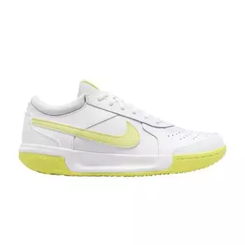 Nike Court Zoom Lite 3 Белые женские кроссовки высокого напряжения Свето-зеленый DV3279-104 38.5