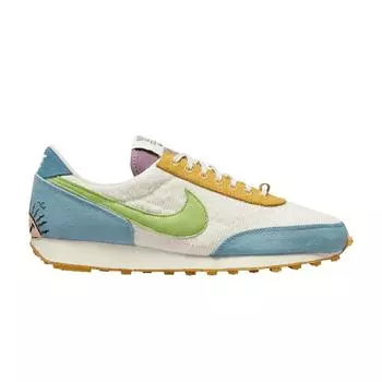 Nike Daybreak SE Sun Club — поношенные синие женские кроссовки White Sail Vivid-Green DM7605-100 36