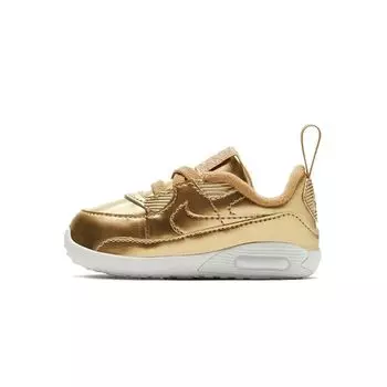 Nike Детские кроссовки Air Max 90 QS CB Metallic Gold Club-Gold White CV2397-700