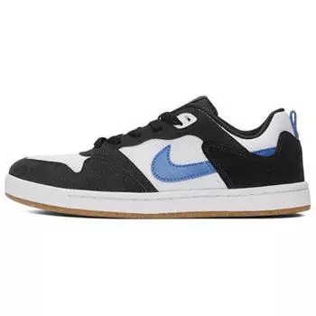 Nike Детские кроссовки Alleyoop SB GS White Black Team Royal Gum-Light-Brown CJ0883-104 36