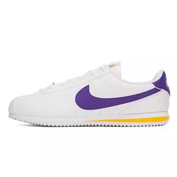 Nike Cortez GS Lakers Детские кроссовки Белый Varsity-Maize Varsity-Purple DM0950-105 40