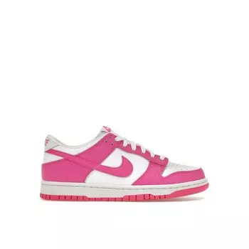 Nike Детские кроссовки Dunk Low GS Laser Fuchsia Pink White FB9109-102 39