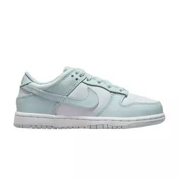 Nike Детские кроссовки Dunk Low PS Glacier Blue белые FB9108-105 28.5