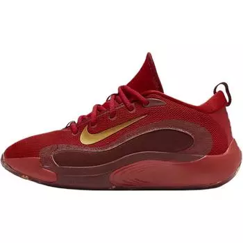 Nike Детские кроссовки IsoFly GS Gym Red Metallic Gold Team-Red Dark-Team-Red FZ7298-600 37.5