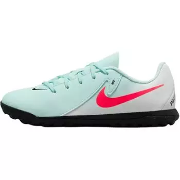 Nike Детские кроссовки Phantom GX 2 Club TF GS Mad Energy Pack Бирюзовый Мятный Офф-Нуар FJ2604-300 35