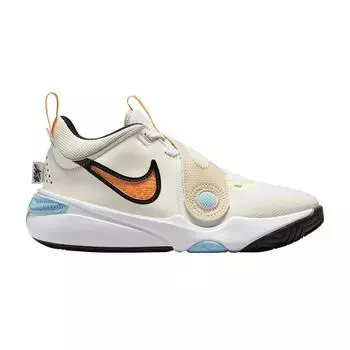 Nike Детские кроссовки Team Hustle D11 GS CHBL White Sail Barely-Volt HF5735-181 40