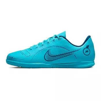 Детские кроссовки Nike Vapor 14 Club IC GS Blueprint Pack Хлорно-синий Марина Лазерно-оранжевый DJ2898-484 36