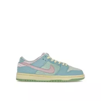 Nike Детские кроссовки Verdy x Dunk Low SB PS Visty Blue Blue-Gaze Light-Arctic-Pink FZ7195-400 35