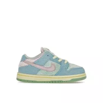 Nike Детские кроссовки Verdy x Dunk Low SB TD Visty Blue-Gaze Light-Arctic-Pink FZ7194-400 26