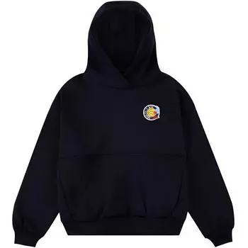 Nike Детские толстовки Icon Fleece Loose Fit Hoodie, черные, HV1747-010 S