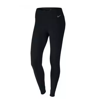 Nike Длинные спортивные леггинсы с логотипом, женские леггинсы, черные 833057-010 S