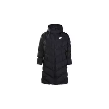 Nike Длинный пуховик женский верхняя одежда черный CZ4069-010 XL