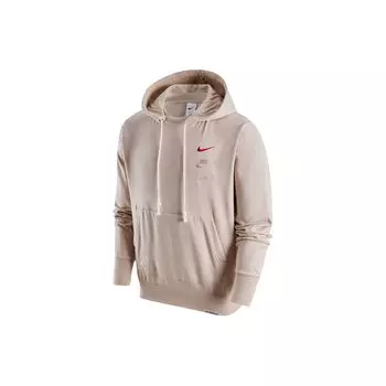 Nike Dragon Rise New Year Series FW23 Dragon Year CNY С принтом логотипа Быстросохнущий баскетбольный пуловер с капюшоном на флисовой подкладке Мужская толстовка с капюшоном FZ9041-126 S