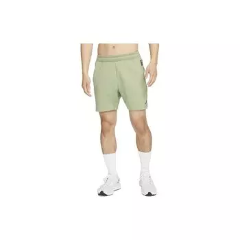 Nike Dri-Fit Adv APS. Быстросохнущие шорты с однотонным логотипом и шнурком, мужские брюки масляно-зеленого цвета DX0367-386 L