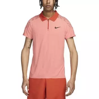 Nike Dri-FIT ADV Color Block Outdoor Повседневная рубашка поло с коротким рукавом Мужские топы Розовый-Кварц FD5244-606 L