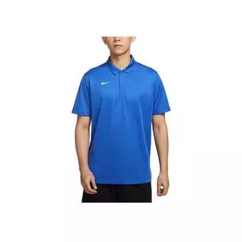 Nike Dri-Fit быстросохнущая мягкая стильная рубашка поло с коротким рукавом мужская рубашка королевского синего цвета IB8831-450 L