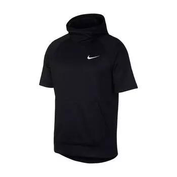 Nike Dri Fit быстросохнущая удобная однотонная баскетбольная рубашка с коротким рукавом мужская черная DC2521-010 XXXL