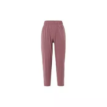 Nike Dri-FIT Fast Solid Quick-Dry средней талии шнурок повседневные трикотажные спортивные брюки женские брюки дымчато-серый фиолетовый красный FB7030-208 L