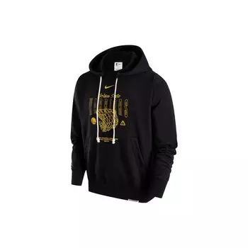 Nike Мужская толстовка с капюшоном Dri-Fit Golden State Warriors черная FB4274-010 M