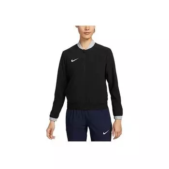 Nike Dri-Fit Легкая Модная Универсальная Спортивная Куртка Женские Куртки Черный IB8901-010 XS