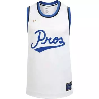Nike Dri-FIT Логотип Круглый вырез Прямой крой Дышащий Жилет без рукавов Мужские топы Белый DA5991-100 L