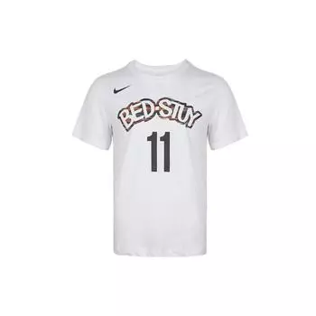 Nike Dri-FIT NBA City Edition Бруклин Нетс Кайри Ирвинг Нет. 11 Мужская футболка с коротким рукавом, белые топы BV8746-100 XL