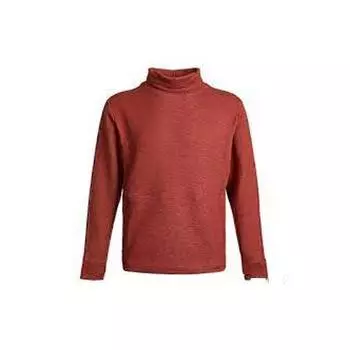 Nike Dri-Fit однотонный пуловер с высоким воротником и длинными рукавами, мужские топы, красный CU6256-689 L
