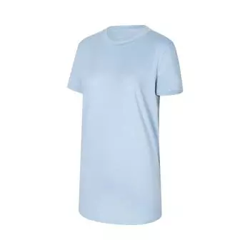 Nike Dri-Fit One однотонный круглый вырез пуловер Slim Fit короткий рукав футболка женская футболка светло-голубой FN5002-440 S