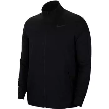 Nike Dri-Fit Повседневная спортивная куртка с воротником-стойкой Мужская куртка черная CU4954-010 S
