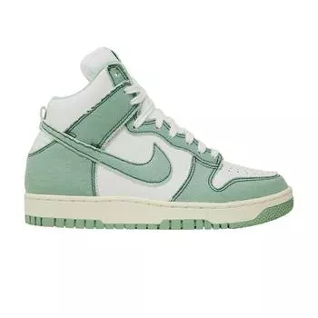 Nike Dunk High 1985 Green Denim Женские кроссовки Enamel-Green Summit-White DV1143-300 36