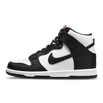 Nike Dunk High GS Черно-белые кроссовки University-Red DB2179-103 36