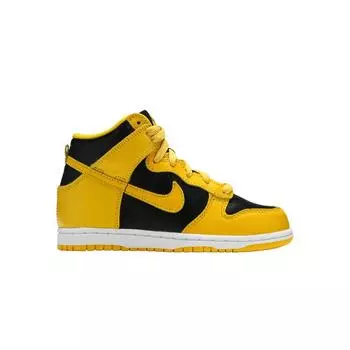 Детские кроссовки Nike Dunk High SP PS Iowa Желтый Черный Varsity-Maize DC9053-002