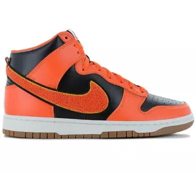 Nike Dunk High University - Chenille Swoosh - Мужские кроссовки Кожа DR8805-002 ОРИГИНАЛ EU 42.5 US 9 разноцветный
