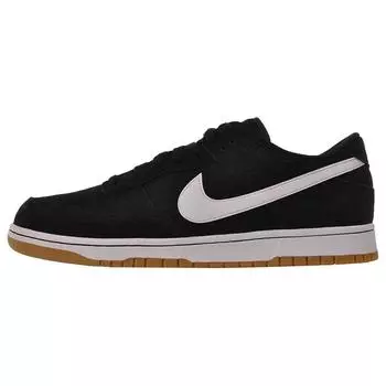 Nike Dunk Low Canvas Черные мужские кроссовки бело-черные AA1056-001