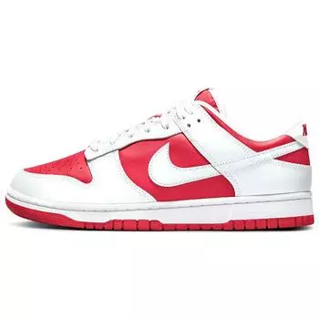 Nike Dunk Low Championship красные мужские кроссовки University-красные белые Total-оранжевые DD1391-600 40