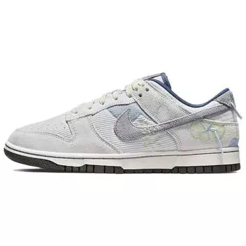 Nike Dunk Low On The Bright Side - Женские кроссовки Photon Dust White Wolf-Grey Sail DQ5076-001 36.5