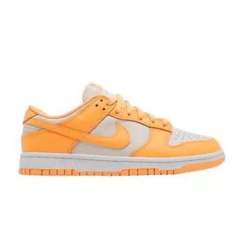 Nike Dunk Low персиковые кремовые женские кроссовки оранжево-белые DD1503-801 36
