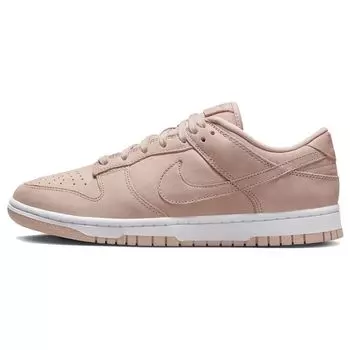 Nike Dunk Low Premium Soft Pink Женские кроссовки белые DV7415-600 40