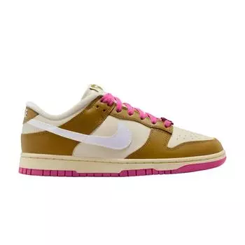 Nike Dunk Low SE Dance — женские кроссовки Bronzine Pink Brown Playful-Pink Alabaster FD8683-700 35.5