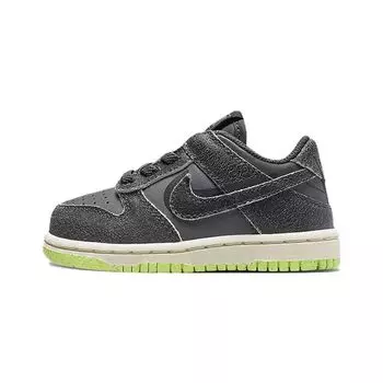 Nike Dunk Low SE TD Halloween — Детские кроссовки Cauldron Grey Iron-Grey Phantom DQ6217-001