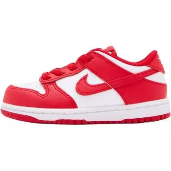 Nike Dunk Low TD St. Кроссовки Johns Baby Red White University-Red FB9107-119 25