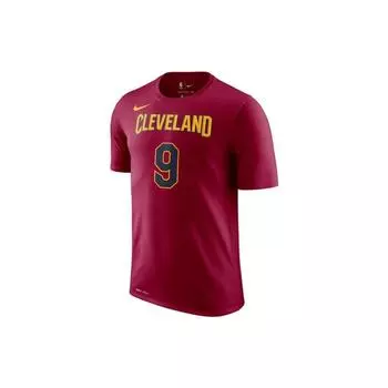 Nike Dwayne Wade #9 Fan Edition NBA Sports Баскетбольная футболка с коротким рукавом Мужские топы красные 870767-689 M