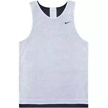 Nike двусторонний дышащий удобный сетчатый жилет детский топ белый черный FZ5242-100 M