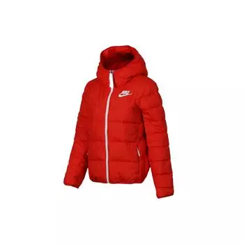 Nike Двусторонняя теплая ветрозащитная легкая пуховая куртка женская куртка красная 939439-634 M
