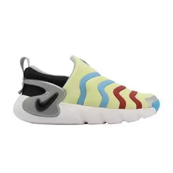 Детские кроссовки Nike Dynamo Go SE PS Lemon Chiffon Red Blue, разноцветные, черные DZ4127-700 35