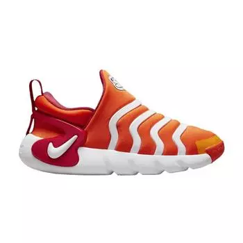 Nike Dynamo GO SE PS Rabbit — защитные оранжевые детские кроссовки, белые FD4633-811 35