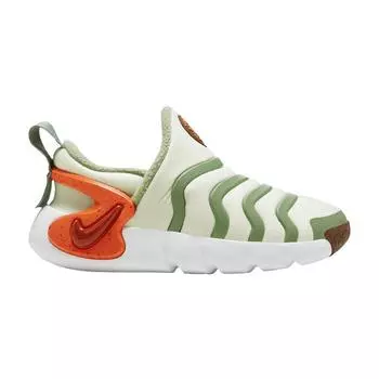 Nike Dynamo Go SE PS Sea Glass Orange Детские кроссовки Green Campfire-Orange FV3650-081 28