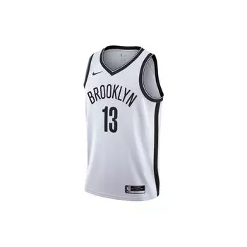 Nike Дышащая баскетбольная майка NBA Retro Fit SW Fan Edition сезона 2021-2022, мужская, белая CW3584-100 M