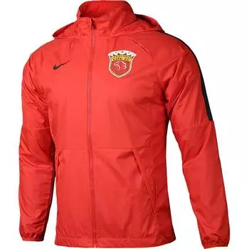 Nike Дышащая куртка с капюшоном и длинным рукавом на молнии Мужские куртки University-Red CT6660-600 L