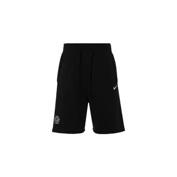 Nike Дышащие свободные спортивные шорты с вышитым логотипом, мужские брюки черного цвета HQ1203-010 L